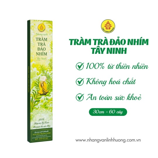 Nhang Vạn Linh Hương Tràm Trà Đảo Nhím Tây Ninh